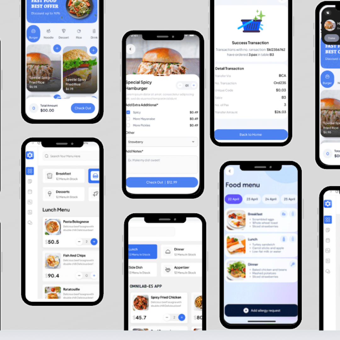 Announcements restaurant app | OmniLab Enterprise Solutions