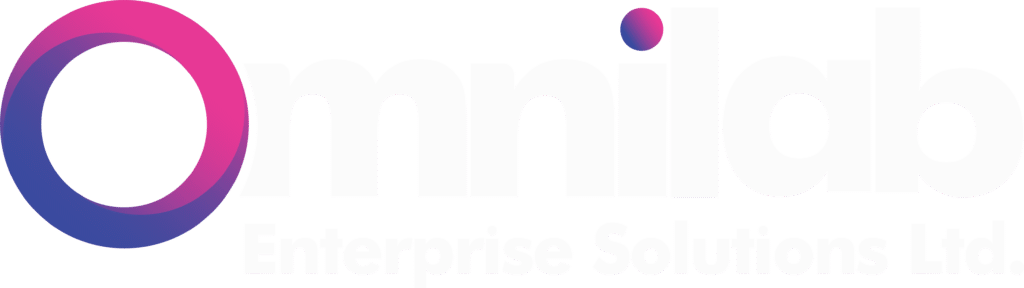 Omnilab Enterprise Solutions Logo White